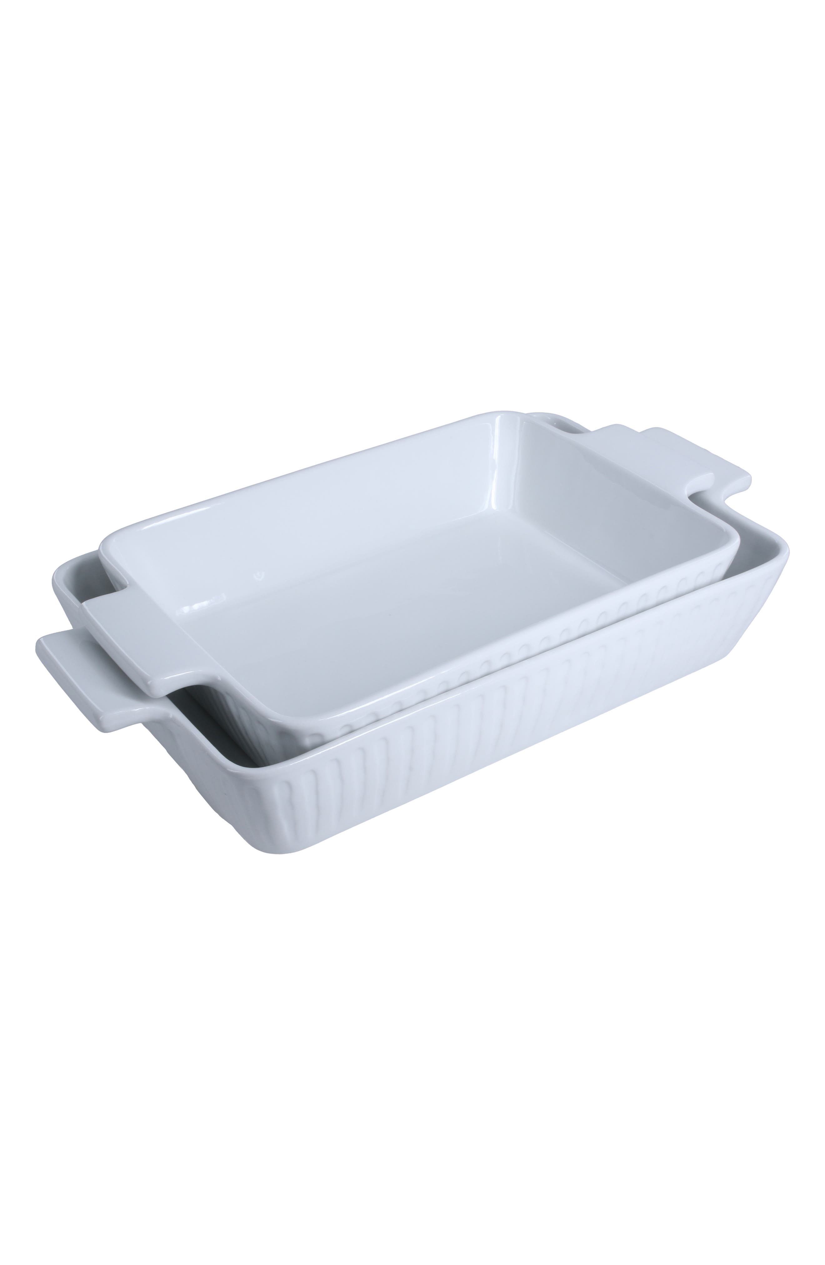 BIA Cordon Bleu 2-Piece While Colonnade Bakers Set