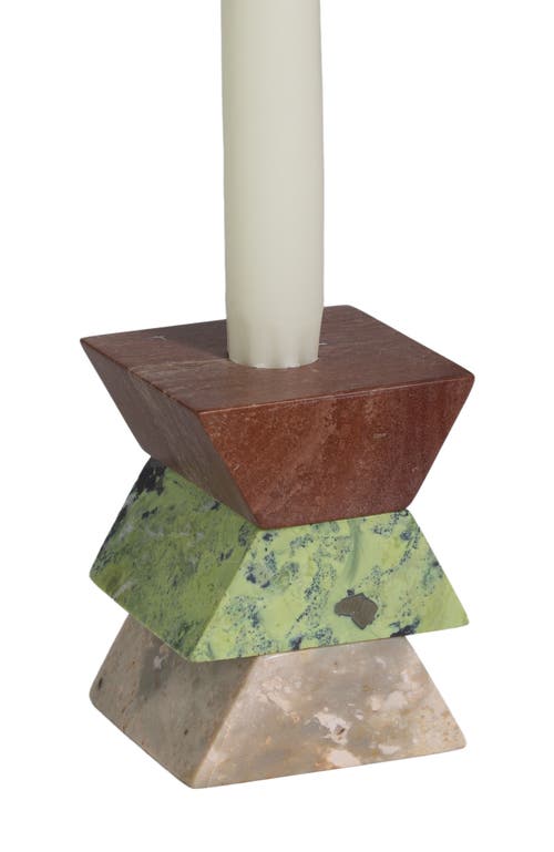 DAR PROYECTOS Stackable Candelabra / Triangle Puzzle in Multi  product