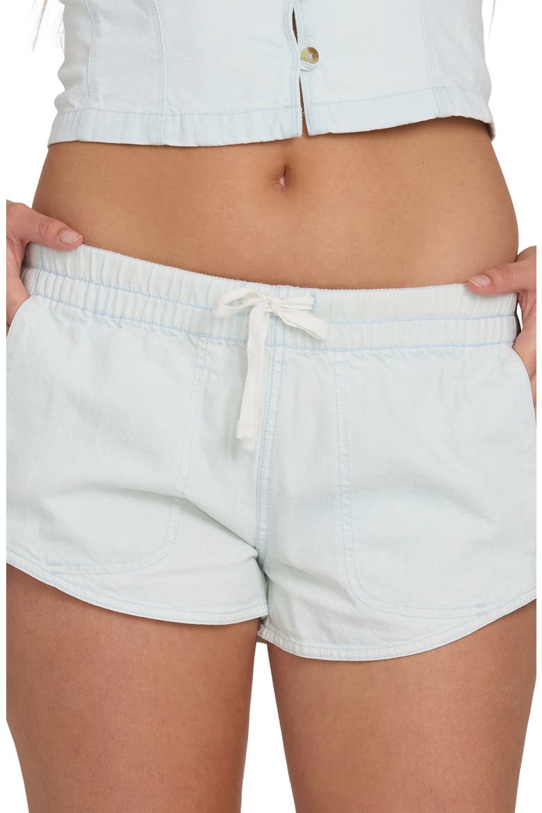 Eezy Waist Shorts, Alternate, color, CLEARWATER