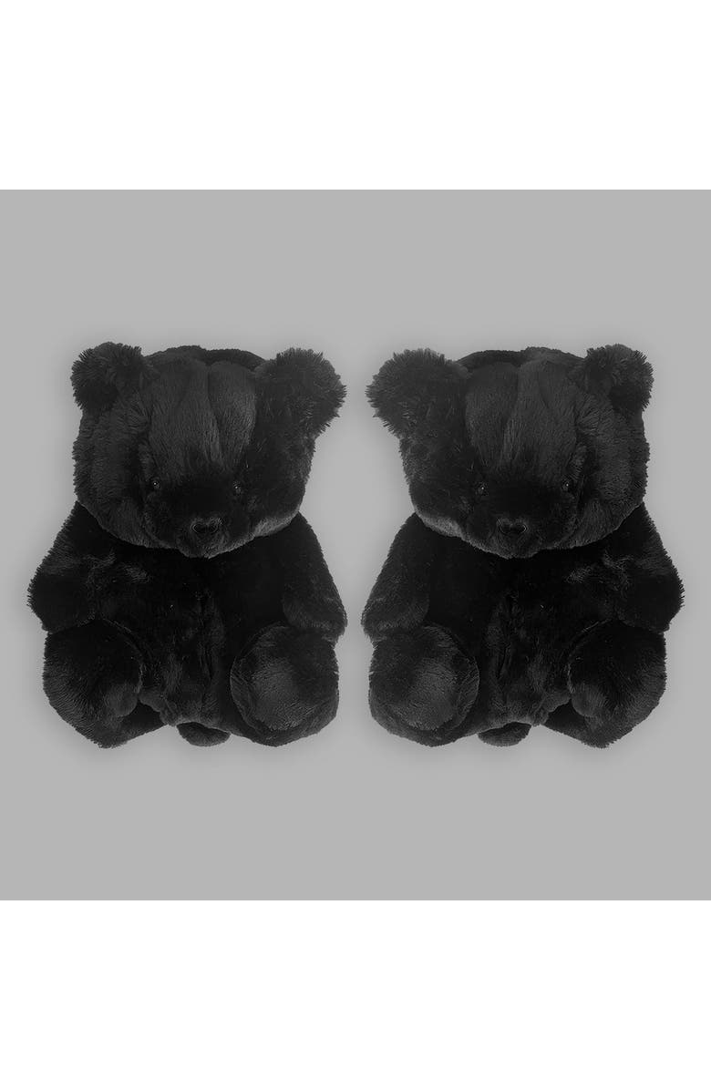 Blvck Paris Blvck Teddy Slippers, Alternate, color,
