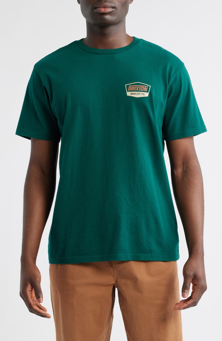 Brixton Regal Logo Graphic T-Shirt, Main, color, 