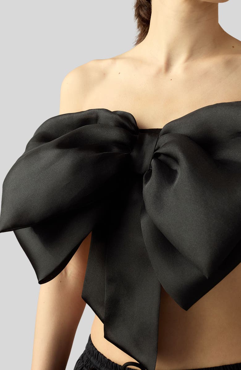 Cynthia Rowley Cupid's Bow Bandeau, Alternate, color, 