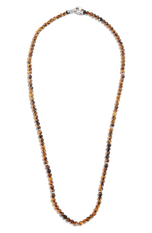 Jonas Studio Tiger's Eye Necklace in Tiger Eye