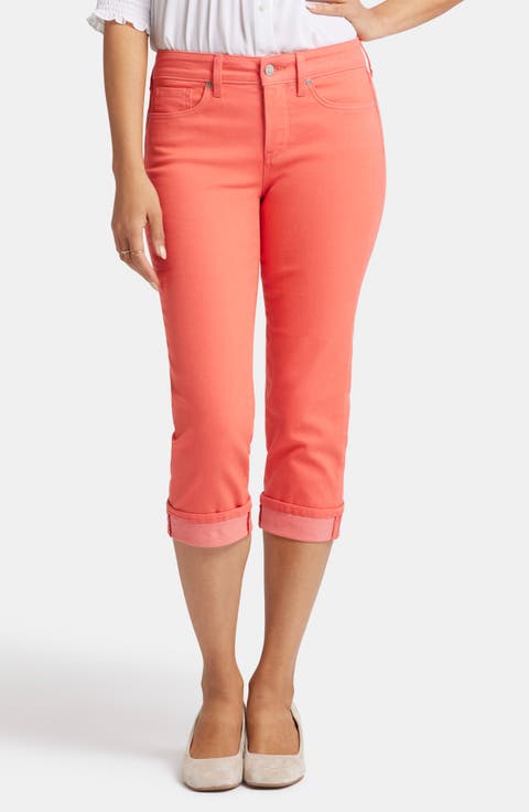 Marilyn Straight Leg Capri Jeans