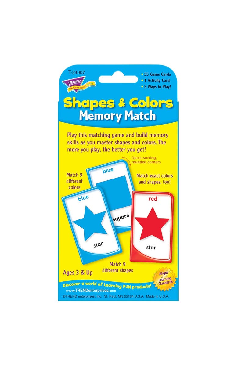 TREND enterprises, Inc. Shapes & Colors Learn & Play Bundle, Alternate, color, Multicolored