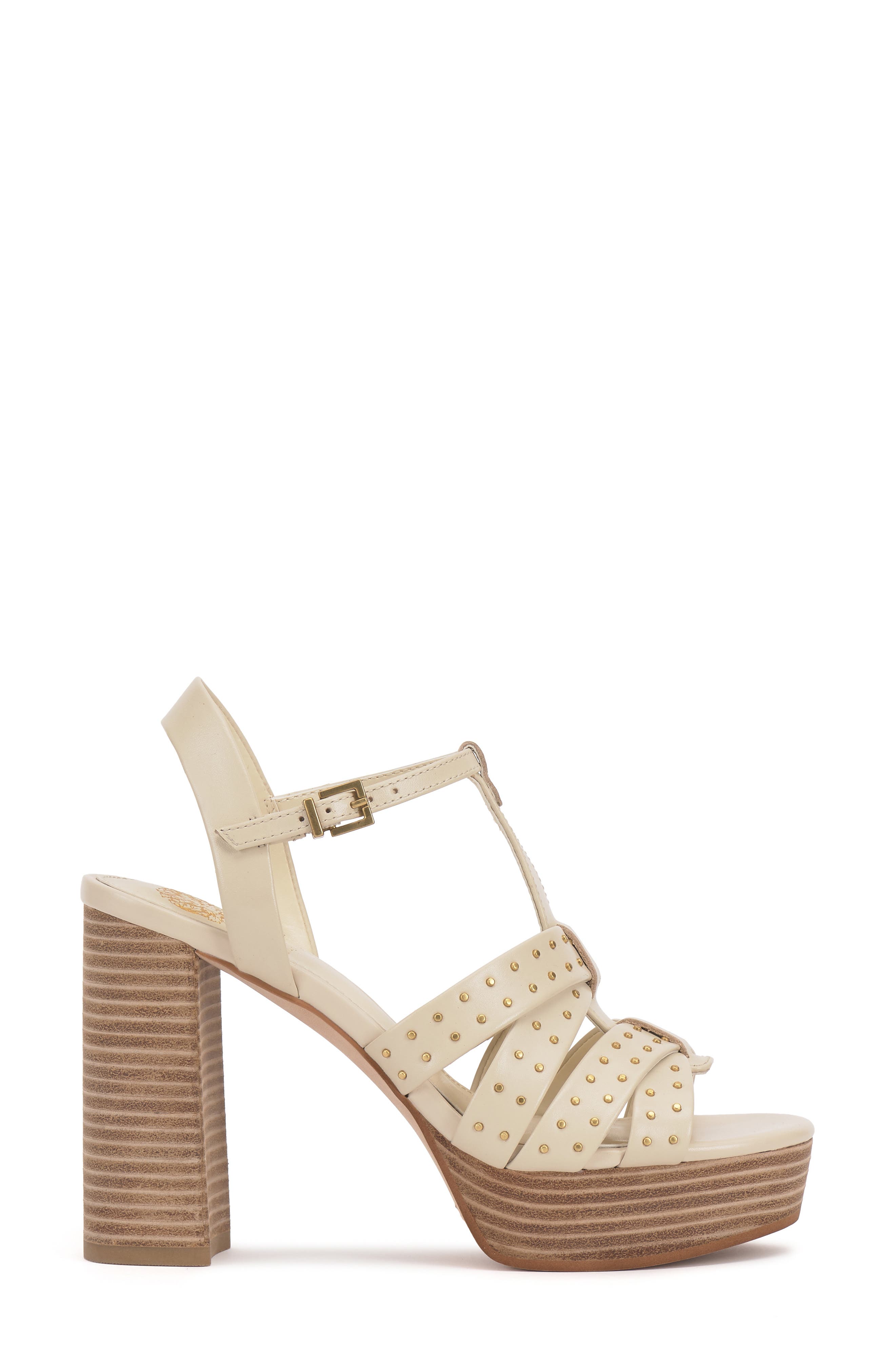 Vince Camuto Palton Slingback Platform Sandal, Alternate, color, Panna Creme