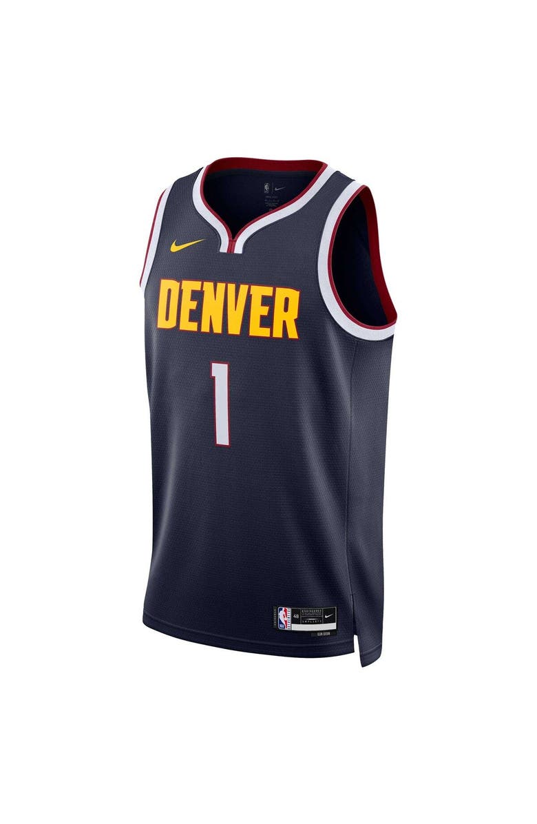 Nike Unisex Nike Michael Porter Jr. Navy Denver Nuggets Swingman Jersey - Icon Edition, Alternate, color, Navy