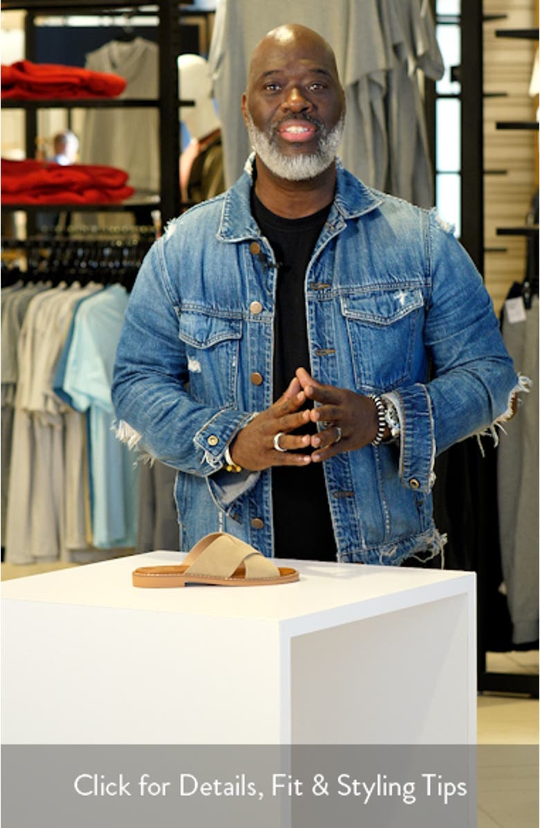 Blossom Slide Sandal, sales video thumbnail