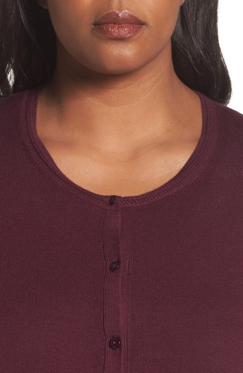 Sejour Button Front Cardigan, Alternate, color, 