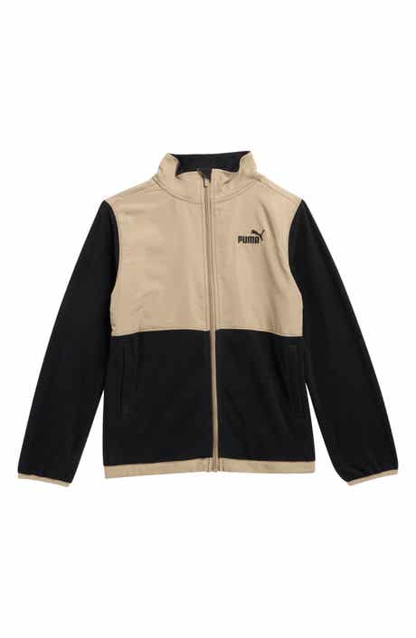 PUMA Kids' Layering Micro Fleece Zip-Up Jacket