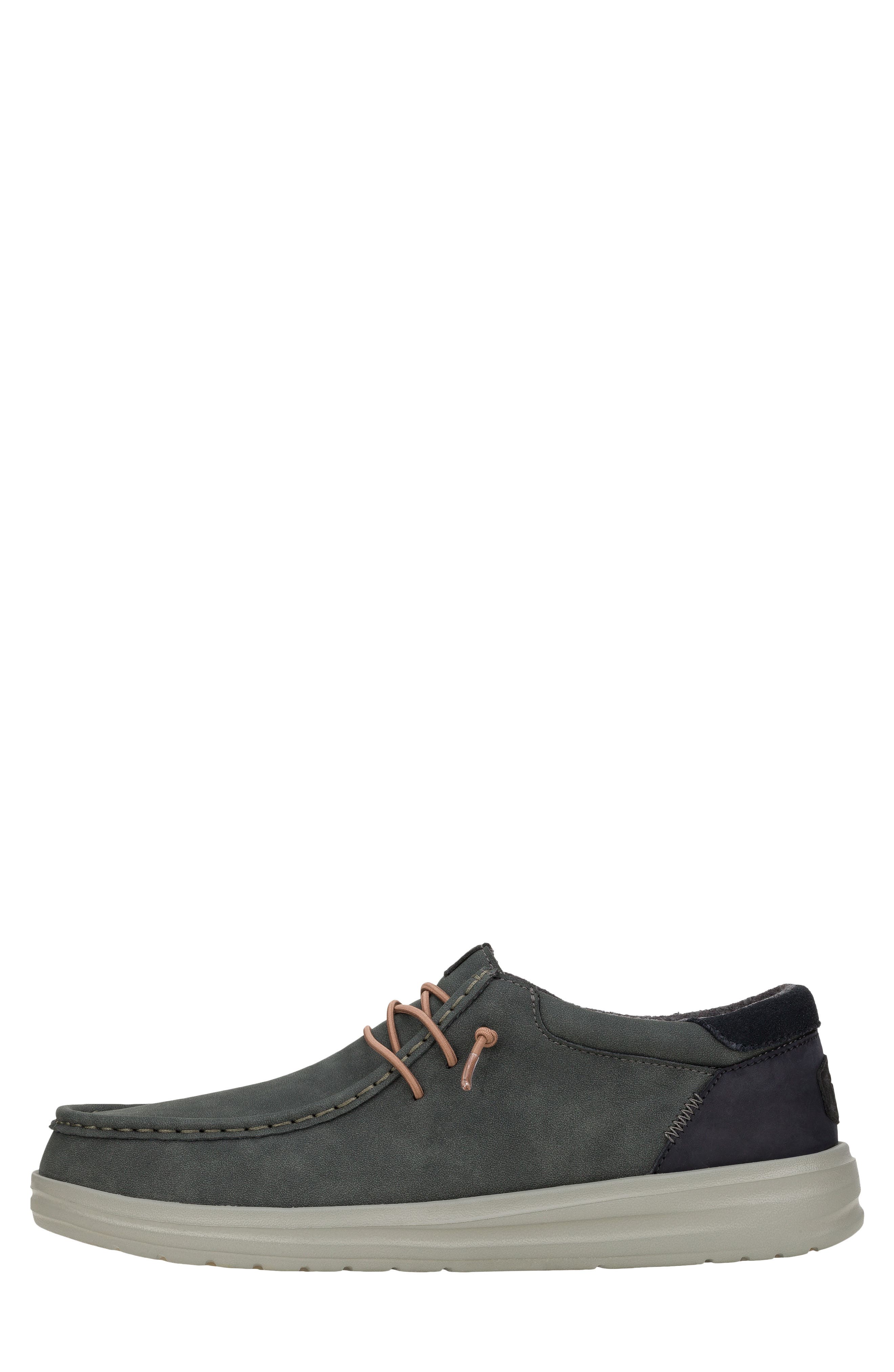 Hey Dude Wally Classic Lace-Up, Alternate, color, Black Oyster