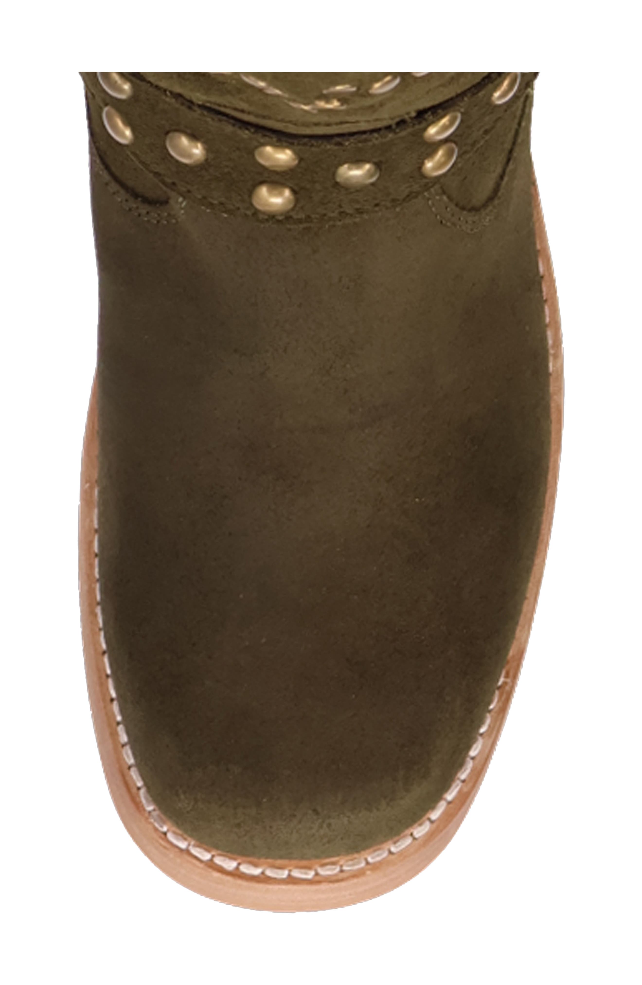Dingo Troubadour Platform Boot, Alternate, color, Olive