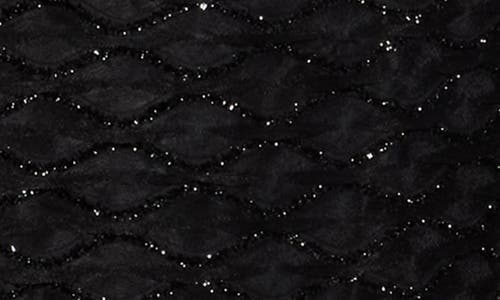 Connected Apparel Beaded Ruffle Neck Gown In Multi