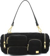 THINK ROYLN Lady Cargo Suede Crossbody Bag