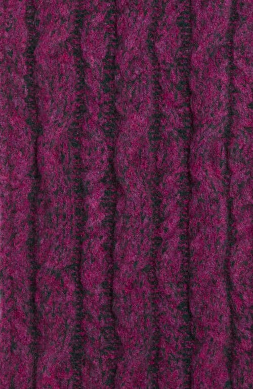 Melrose And Market Marled Cable Knit Scarf
