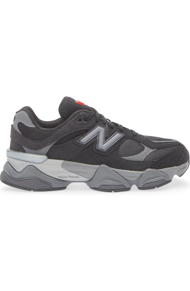 New Balance Kids' 9060 Sneaker, Alternate, color, Black/ Castlerock