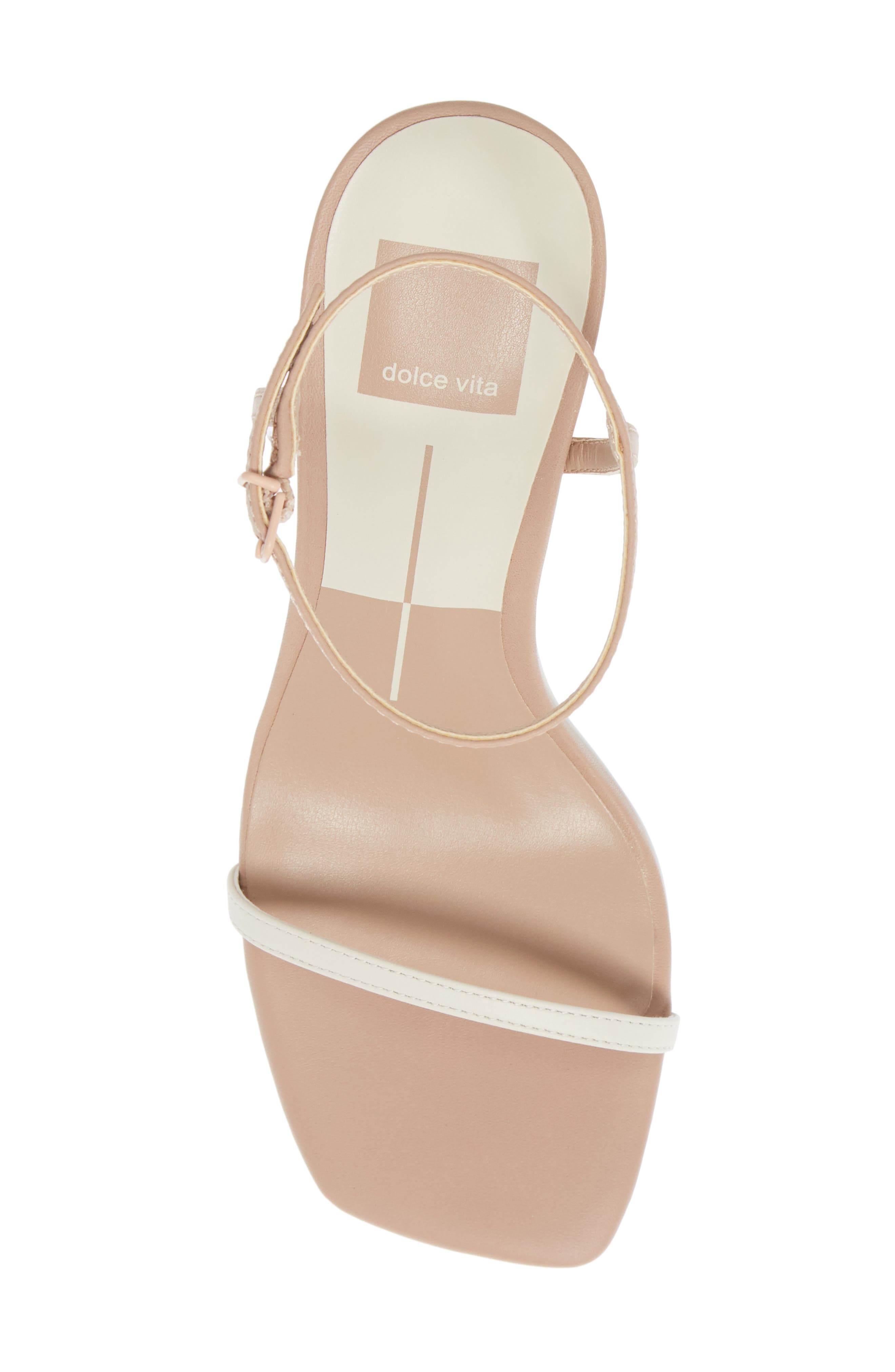 Naomey Strappy Statement Heel Sandal, Alternate, color, NUDE MULTI LEATHER