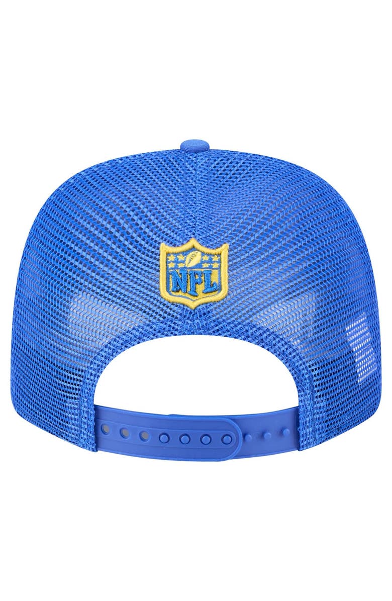 New Era Men's New Era  Royal Los Angeles Rams Team Collection 9SEVENTY Stretch-Snap Adjustable Hat, Alternate, color, 