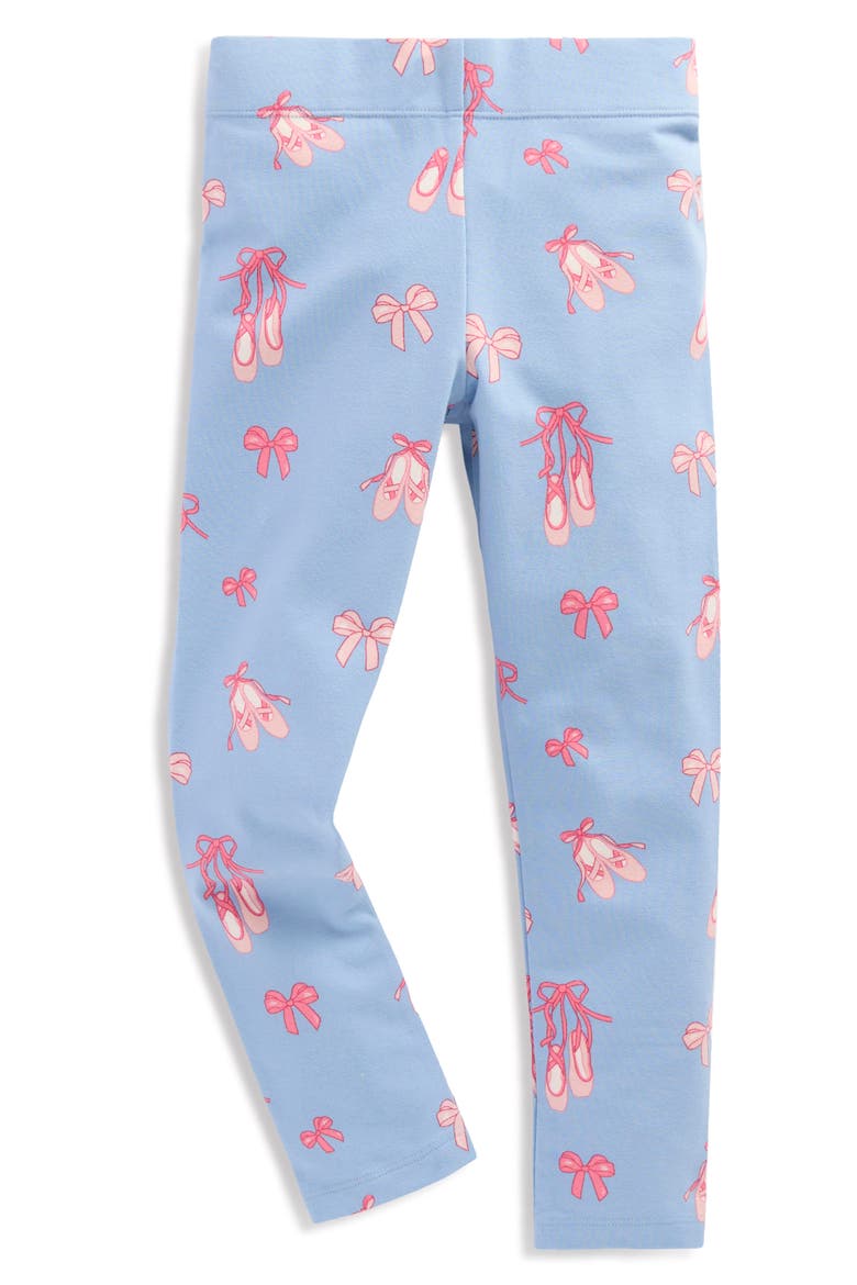 Kids' Fun Leggings, Main, color, PALE BLUE BALLET SHOES