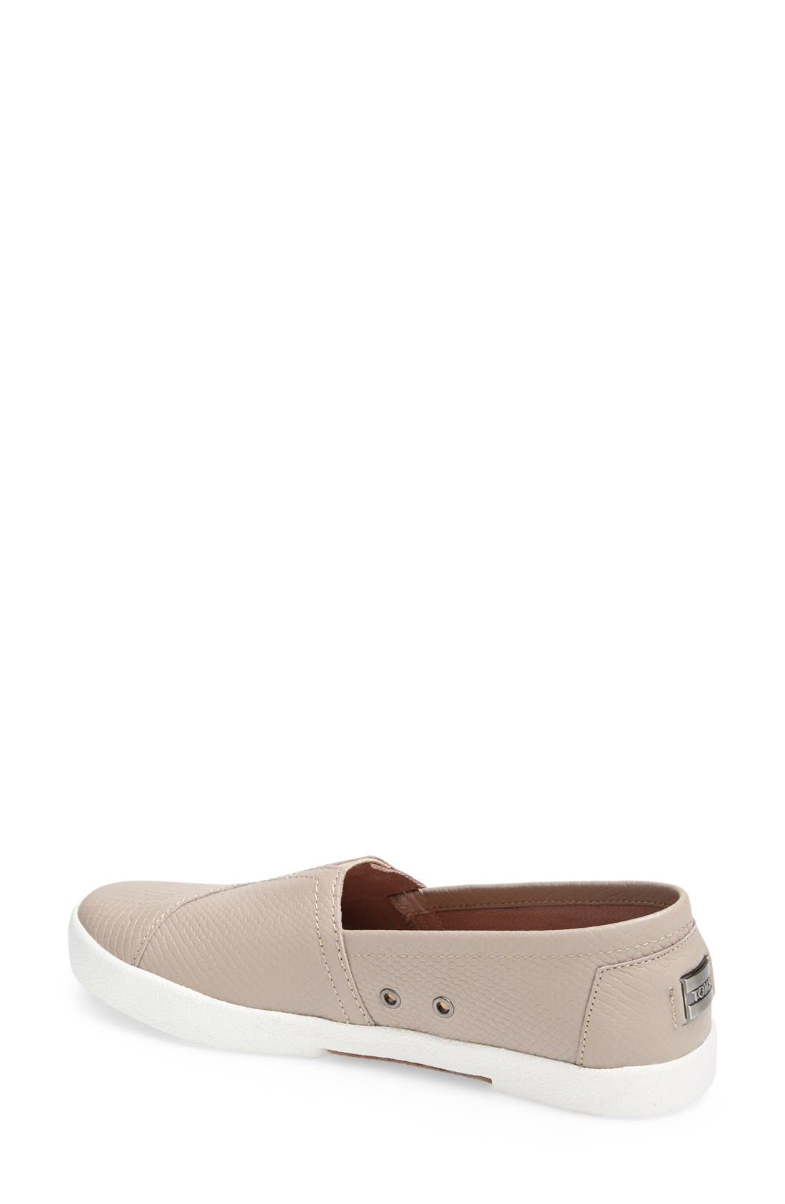 'Avalon' Embossed Slip-On, Alternate, color, STUCCO