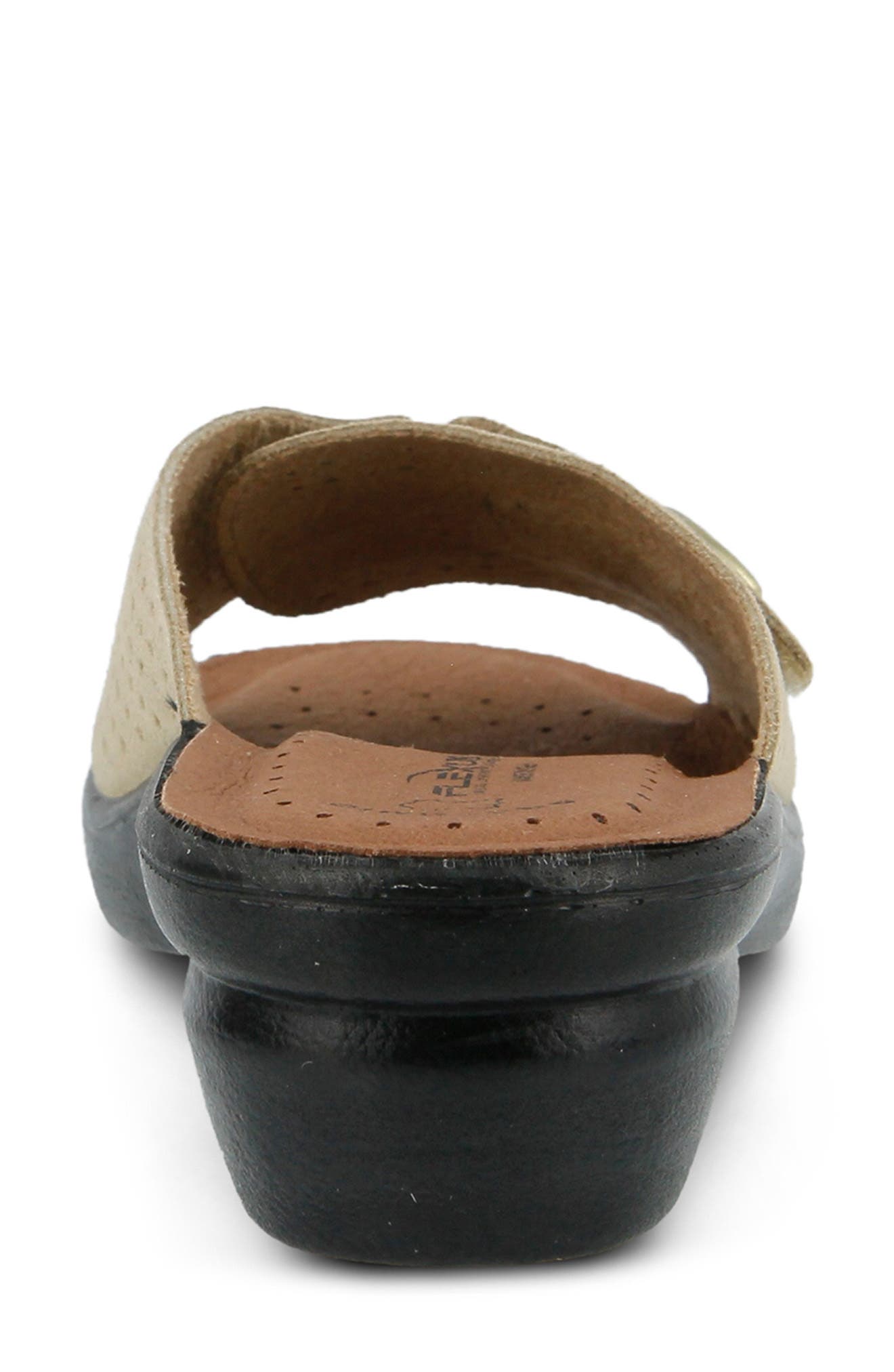 Kea Slide Sandal, Alternate, color, BEIGE SUEDE