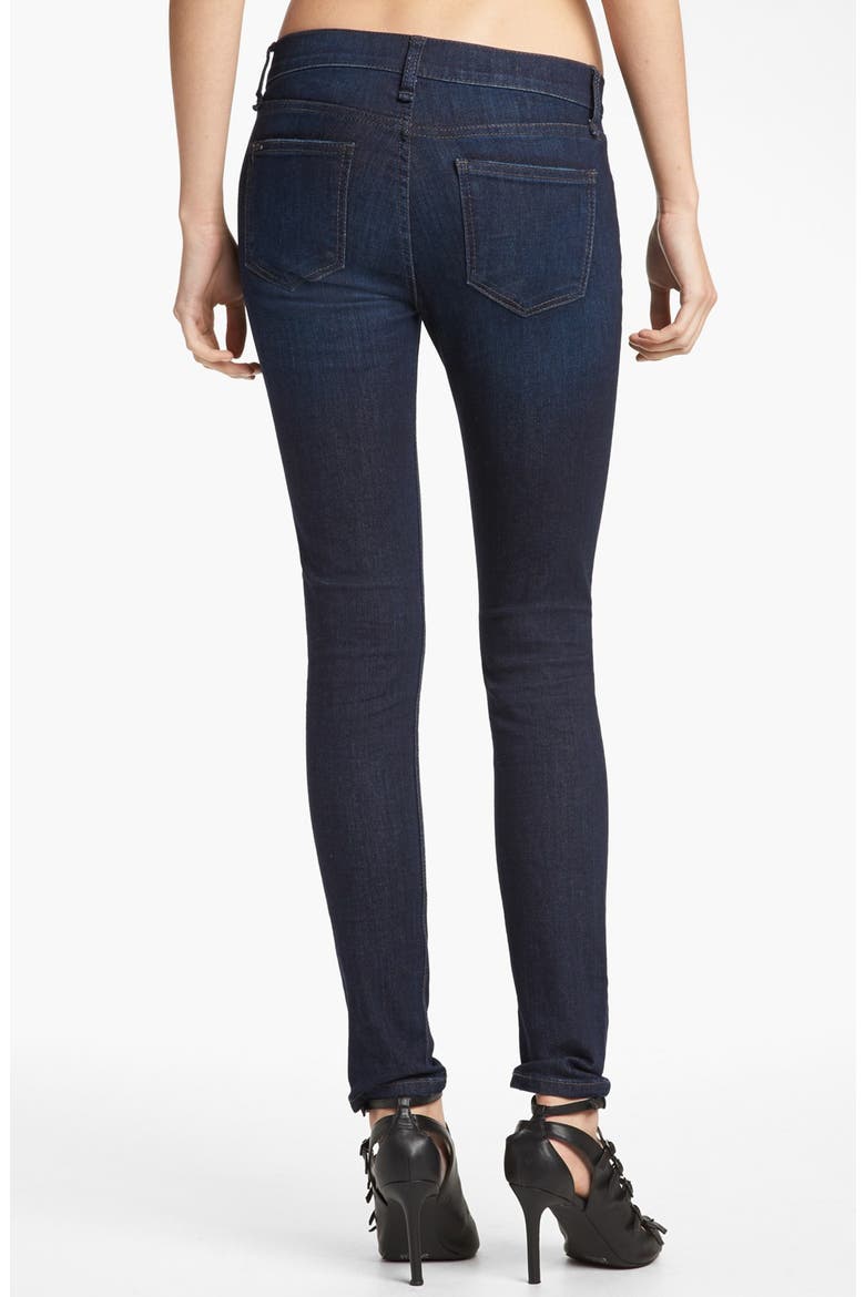 'Sloan' Deconstructed Skinny Jeans, Alternate, color, SIENNA WASH