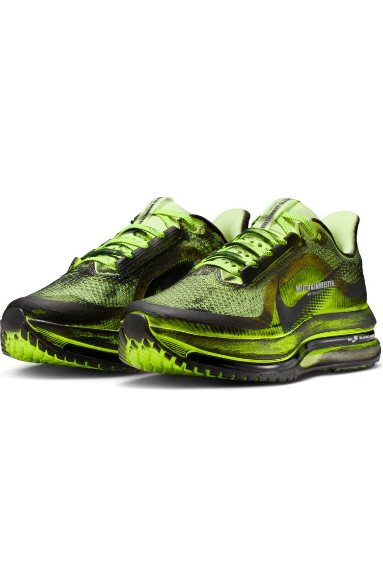 Nike x Melitta Baumeister Pegasus Premium Running Shoe, Main, color, Volt/ Black-Cyber-Off White