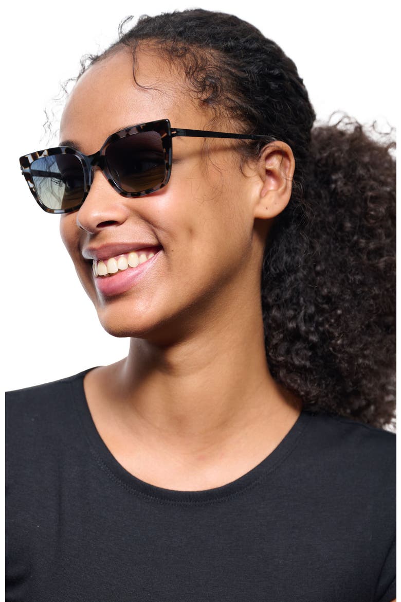 470 Sunglasses, Alternate, color, Light Blue Tortoise