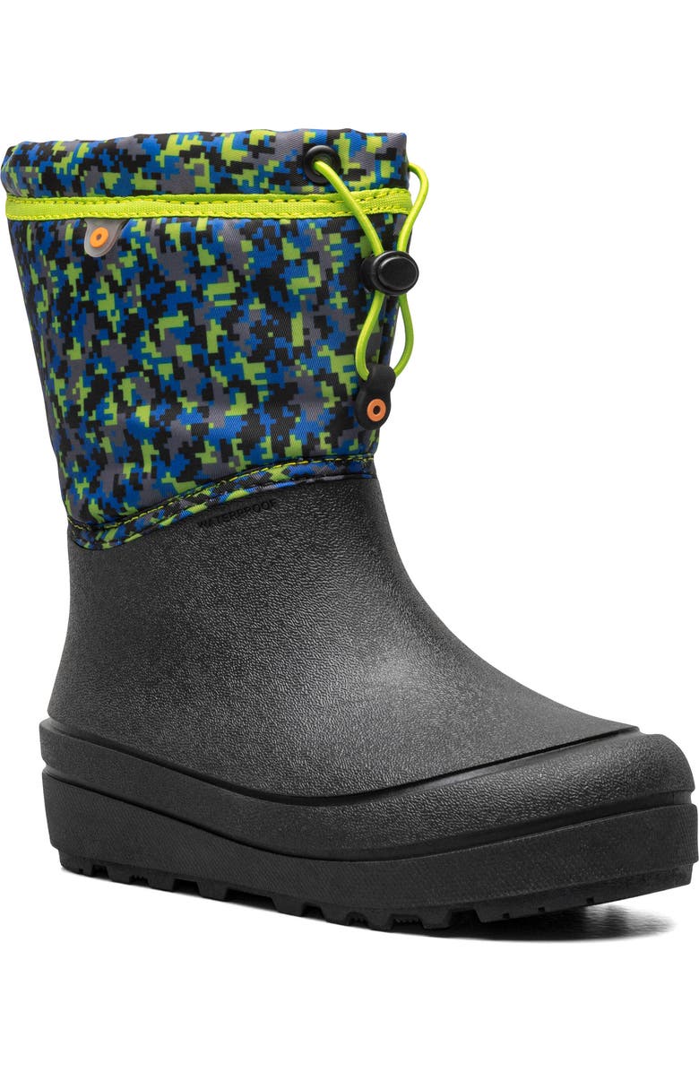 Bogs Kids' Snow Shell Digital Maze Waterproof Snow Boot | Nordstromrack