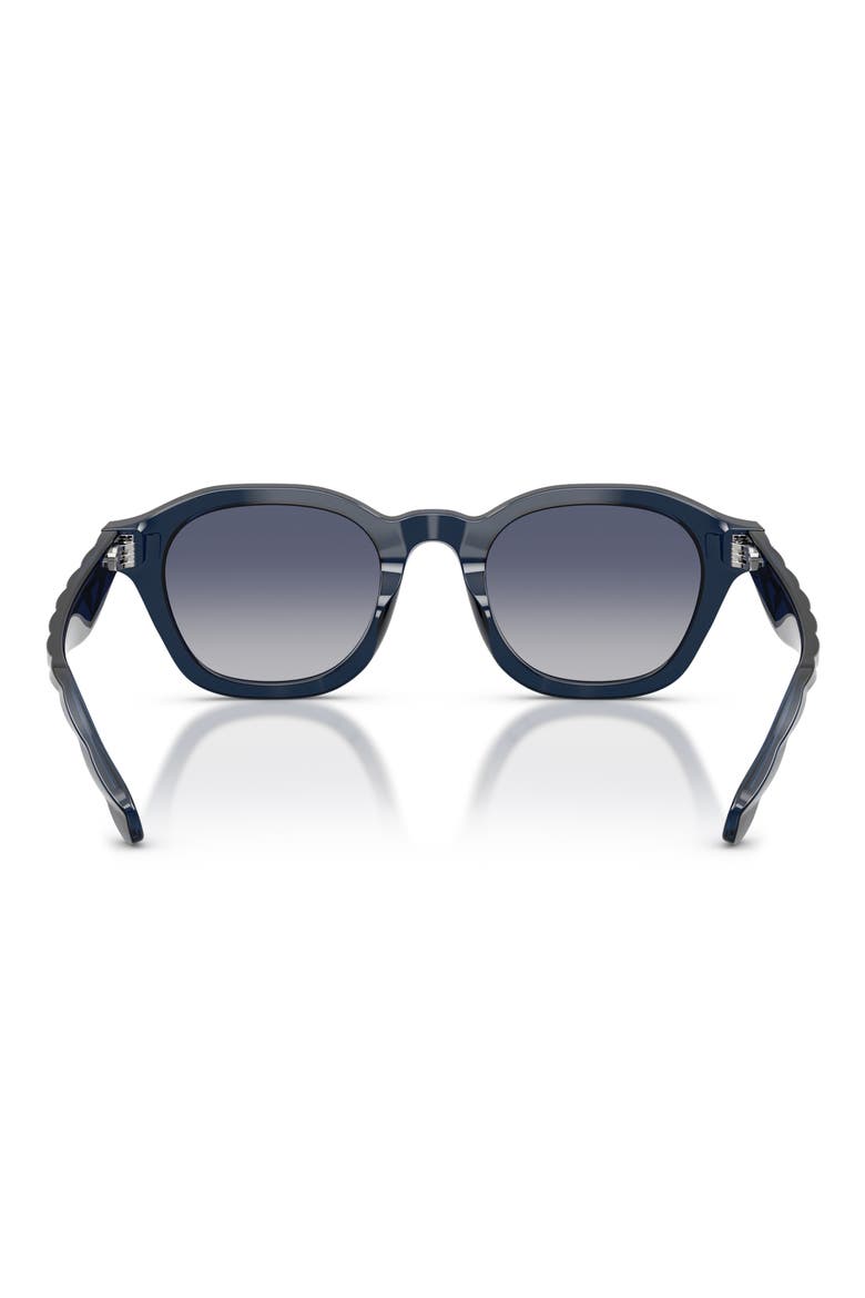 48mm Phantos Sunglasses, Alternate, color, TRANSPARENT BLUE / BLUE