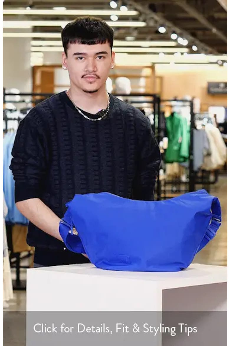 The Crescent Catchall Crossbody Bag video