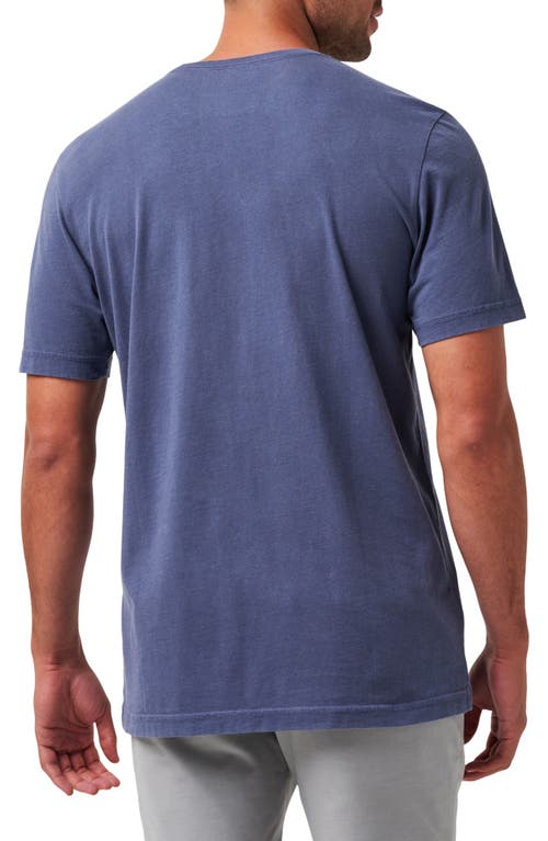 Travismathew Local Favorite Patch Pocket Graphic T-shirt In Blue