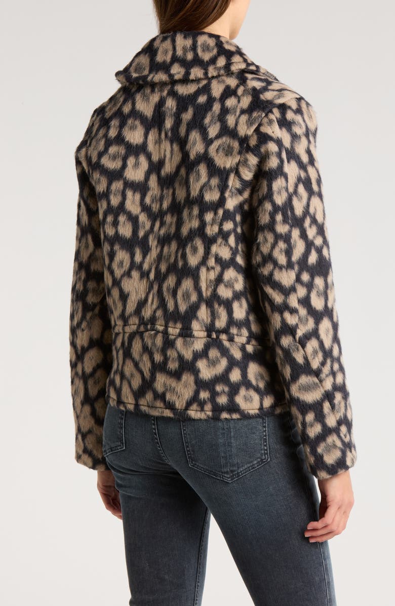 rag & bone Alfie Wool Blend Peacoat, Alternate, color, 