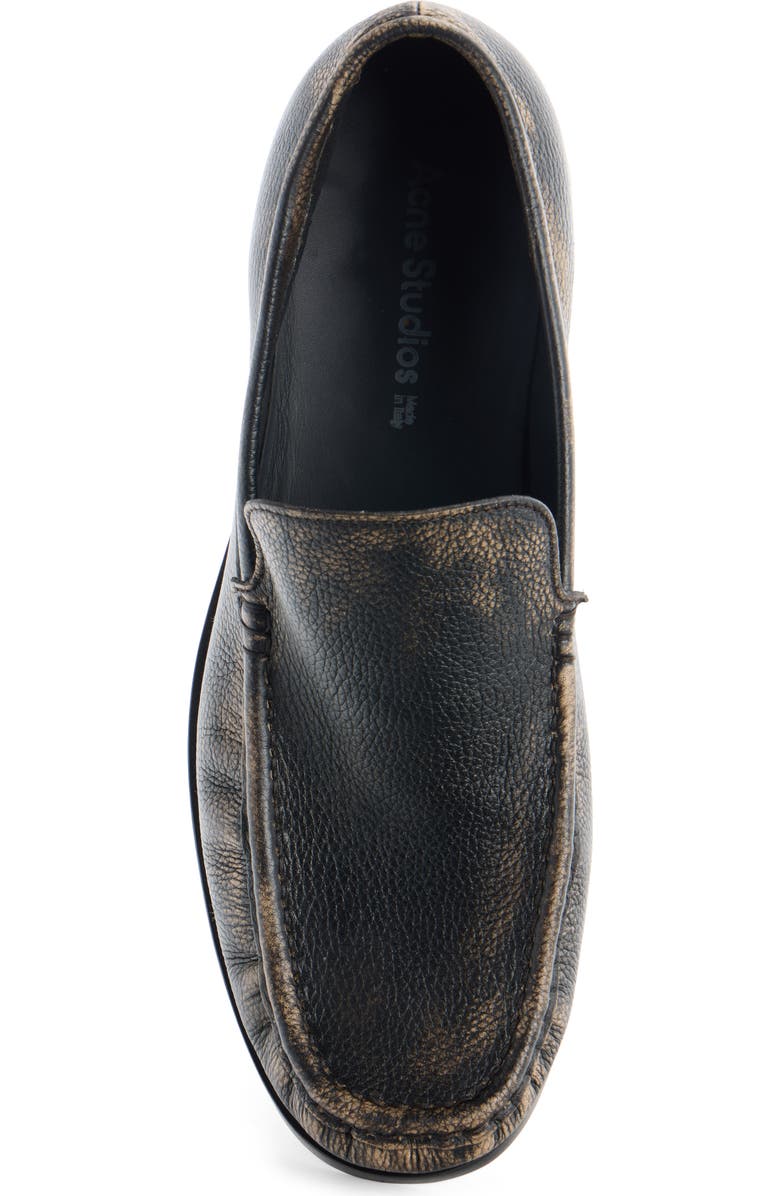 Acne Studios Bob Loafer, Alternate, color, Beige/ Black