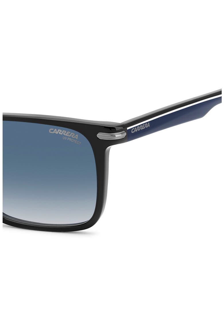 CA 391/S/US 53mm Rectangular Sunglasses, Alternate, color, BLACK BLUE/ BLUE SF