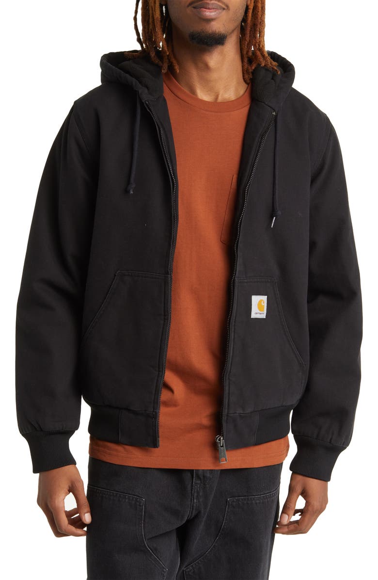 Carhartt Work In Progress Active Canvas Hooded Jacket, Main, color,