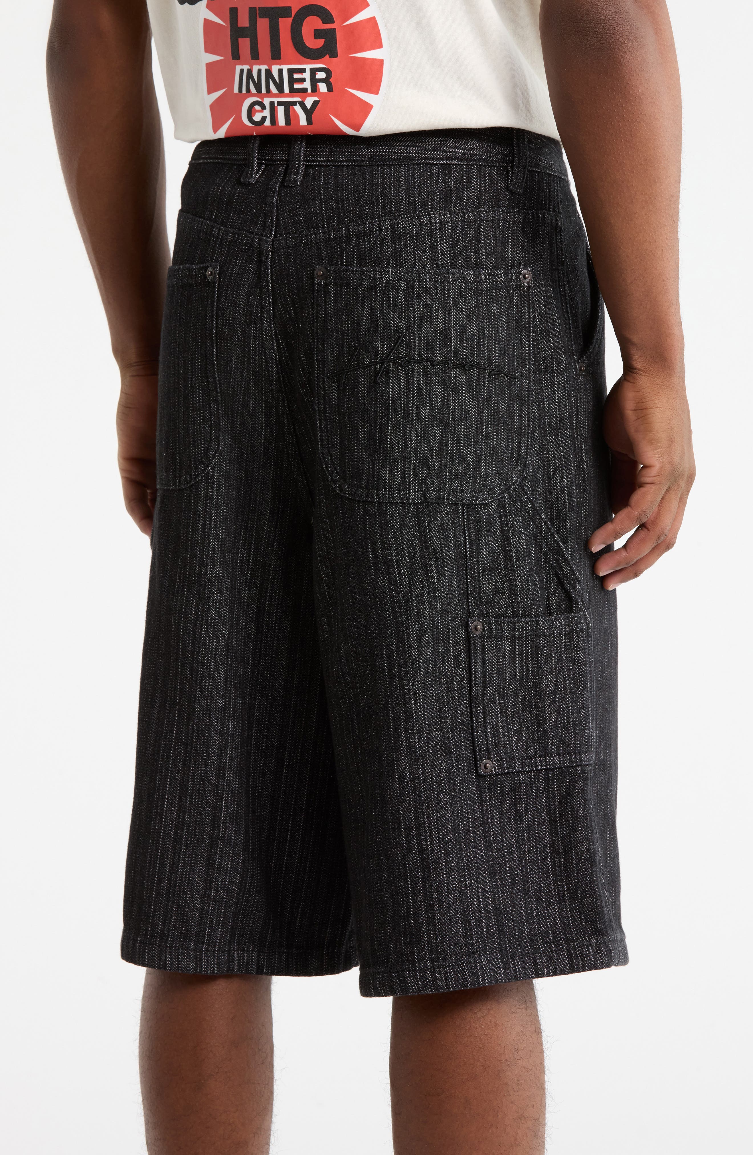 Gears Denim Carpenter Shorts - image 2