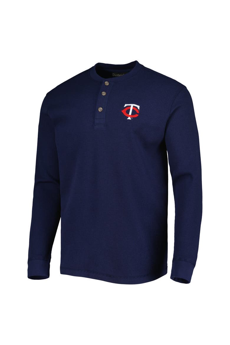 Men's Dunbrooke Minnesota Twins Navy Maverick Long Sleeve T-Shirt, Alternate, color, Navy