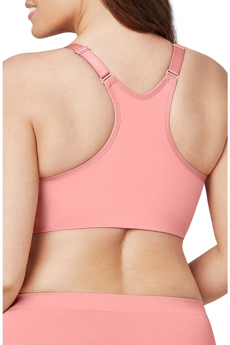 WonderWire® Front Close Smoothing Underwire Bra, Alternate, color, BRANDIED APRICOT