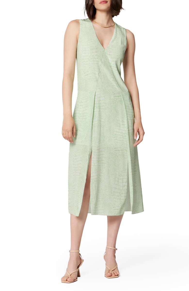 Equipment Alice Silk Dress, Main, color, Nature White And Jadesheen