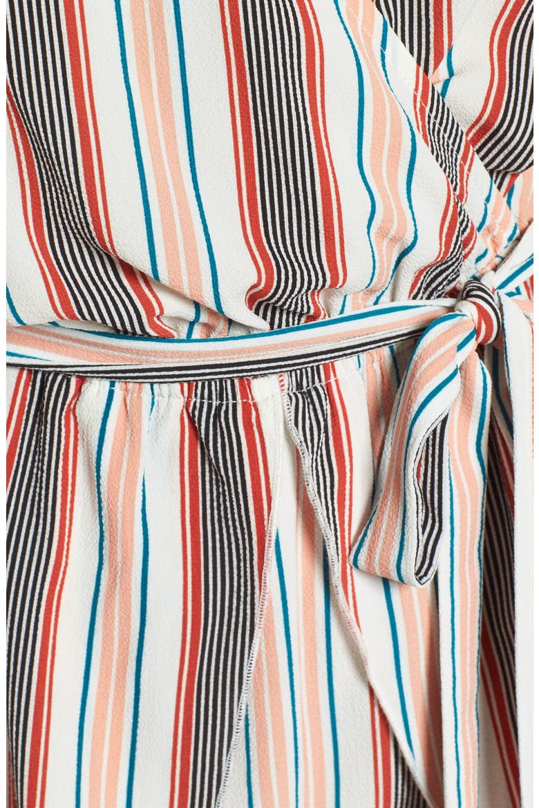 Surplice Maxi Romper, Alternate, color, MULTI STRIPE