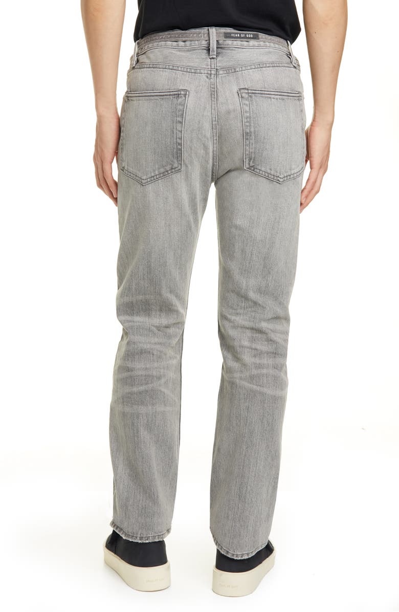 Fear of God Tie Waist Relaxed Fit Jeans, Alternate, color, 