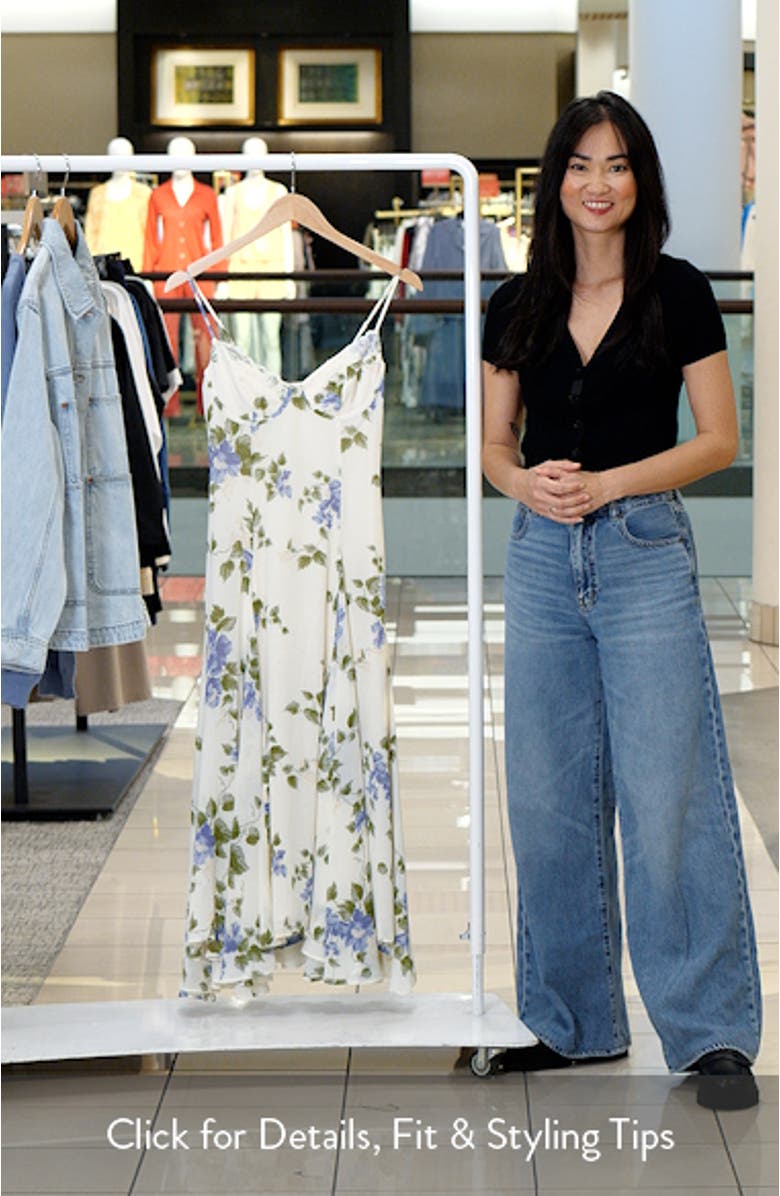 Laia Floral Dress, sales video thumbnail