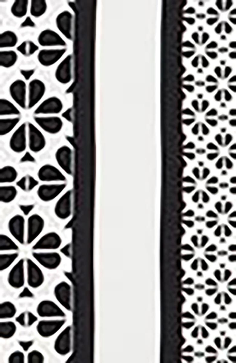 Kate Spade New York spade flower square silk scarf, Alternate, color,