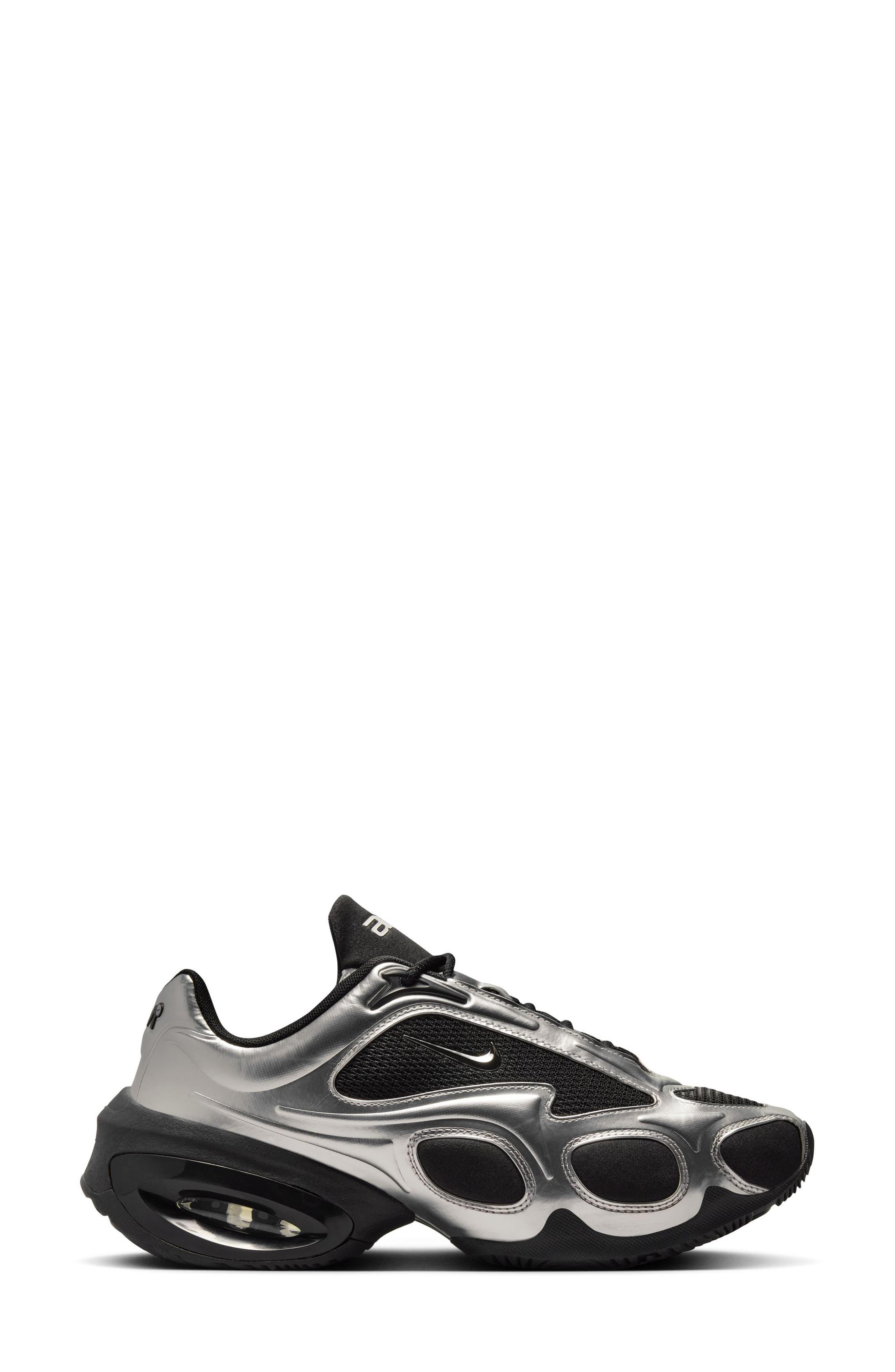 Nike Air Max Muse Sneaker, Alternate, color, 001 Black/M Silv
