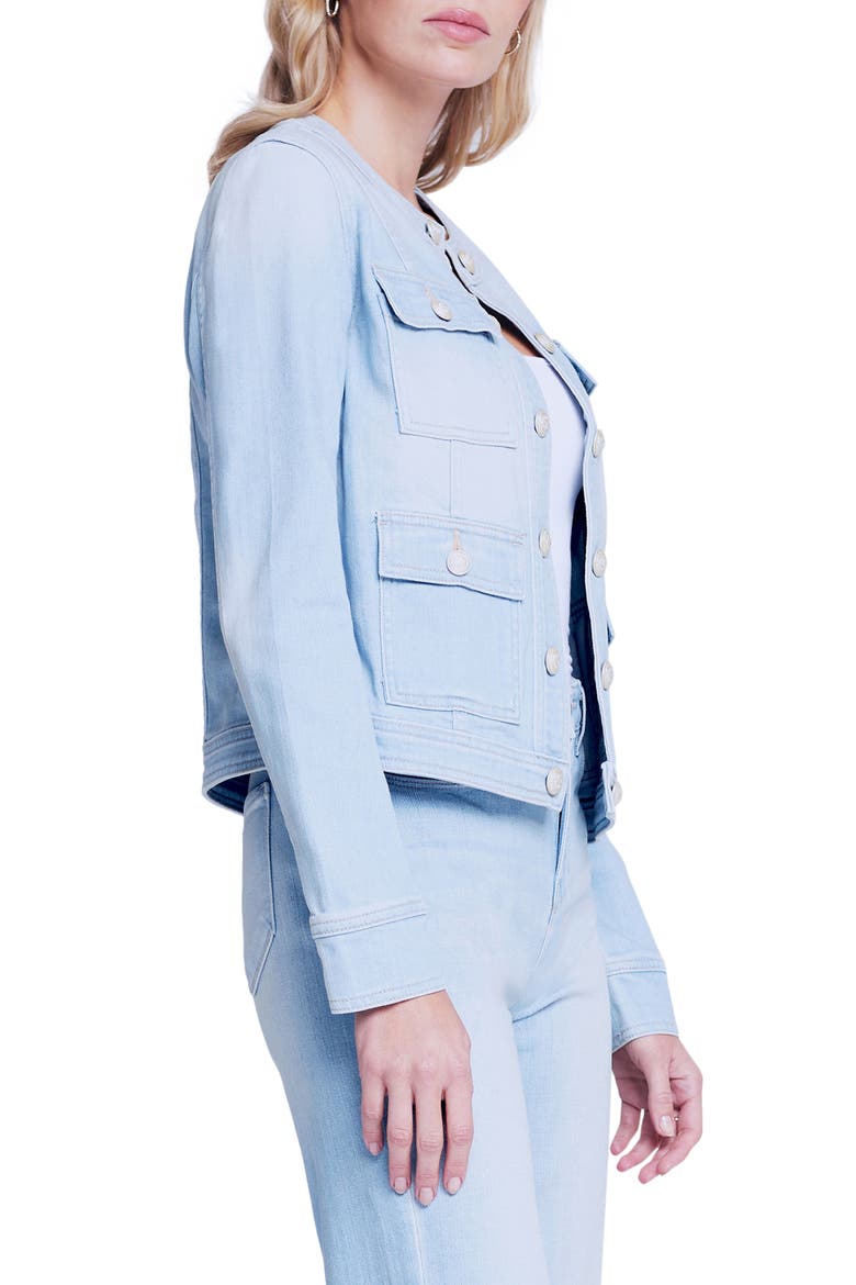 Yari Denim Jacket, Alternate, color, WINDSOR