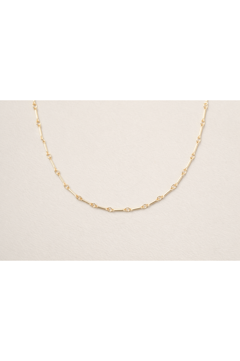 Alice Link Necklace, Alternate, color, 14k Gold Fill - 16-18"
