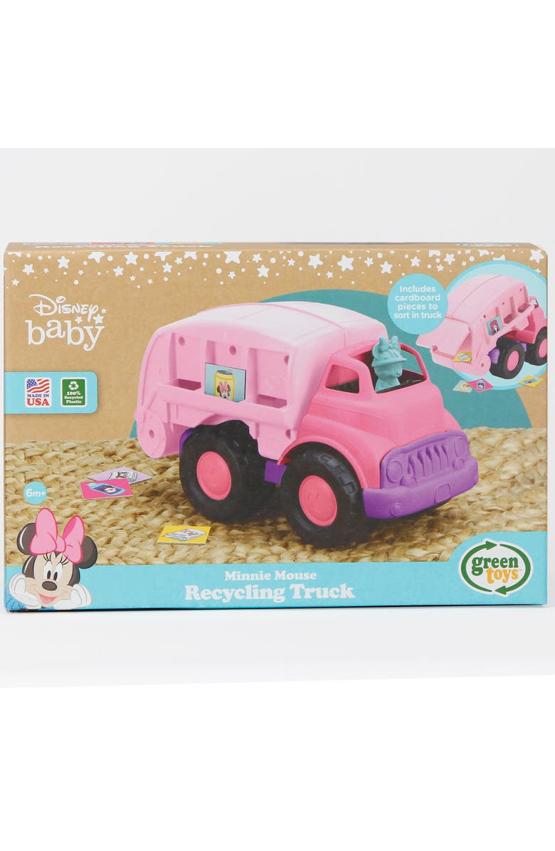 Green Toys Minnie Mouse Recycling Truck, Alternate, color, 
