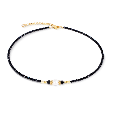 Necklace Astoria Noir Pearl Gold