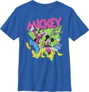 Mickey & Friends Boy's Mickey & Friends 90s Vibe Graphic T-Shirt
